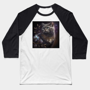 Beautiful British Shorthair Kitten Baseball T-Shirt